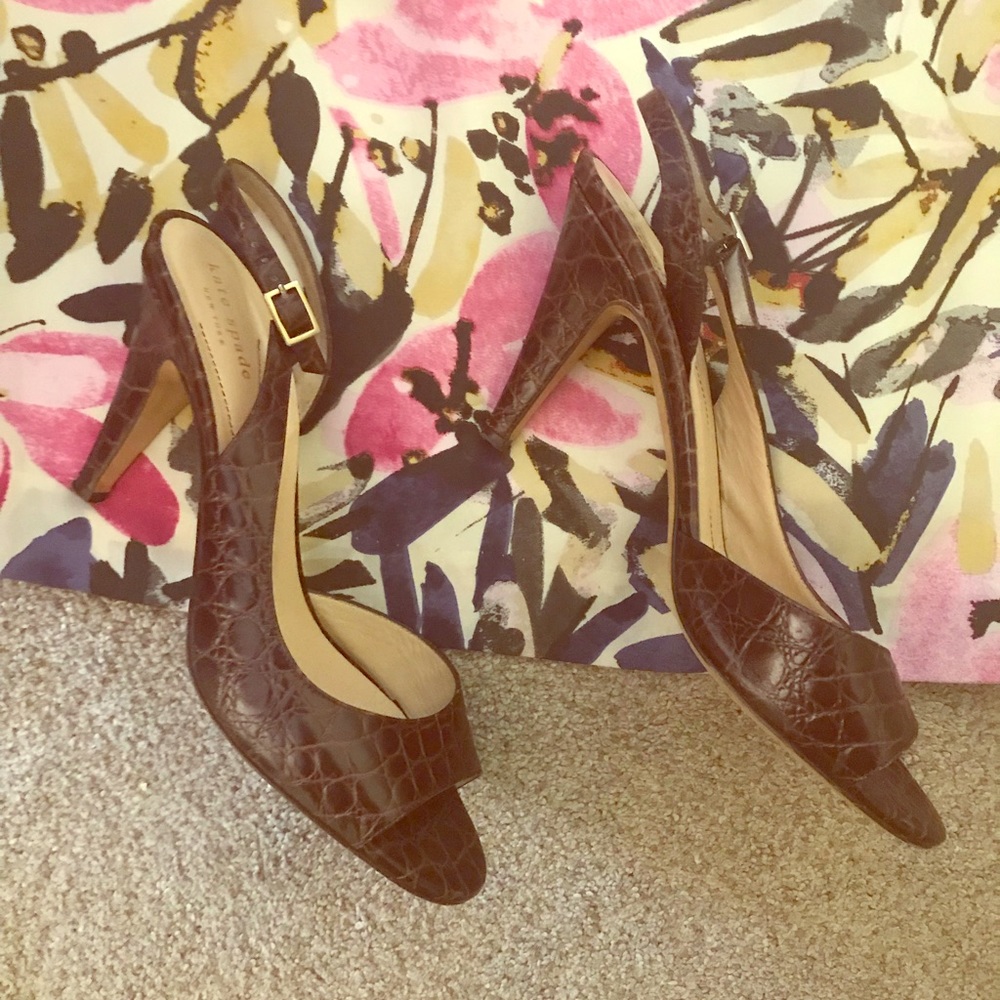 Kate Spade sandal slingback  pump